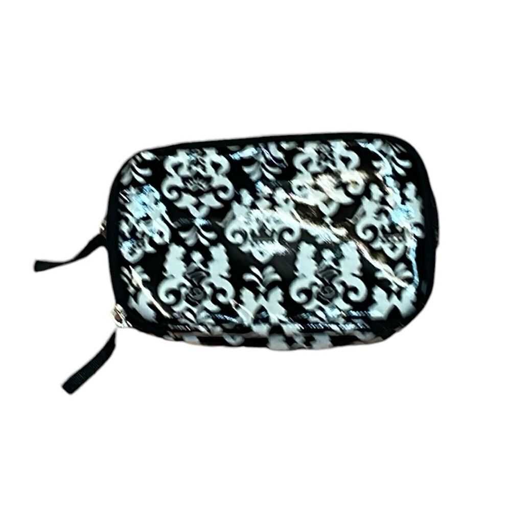 Beautifully Disney Parks Makeup Bag, black and white cosmetic bag